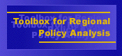 Toolbox for Regional Policy Analysis logo